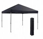 Pavėsinė Fluxar, 3 x 3 x 3.1 m, juoda