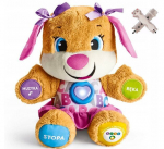 Interaktyvus &scaron;uniukas Fisher-Price ir pliu&scaron;inė pagalvė Katė, 50 cm