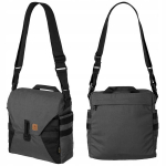 Krep&scaron;ys per petį, HELIKON- TEX, BUSHCRAFT HAVERSACK, Shadow Grey / juoda, 8 l