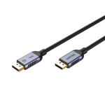 DisplayPort kabelis Unitek C1628GY01-1M Juoda Pilka 1 m