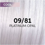 Plaukų dažai Wella Professionals Shinefinity Glaze 60ml - 09/81