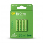 GP ReCyko AAA R03 850mAh akumuliatorius NiMH 1.2V, 4vnt.