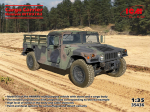 Klijuojamas Modelis ICM 35436 Humvee M1097A2 Cargo Carrier 1/35