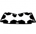 VOLVO XC60 centrinės konsolės puodelio laikiklis guminis įdėklas 1284528 NEW GENUINE