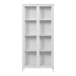 Vitrina - Brisbane - 80x35x175 cm - Balta