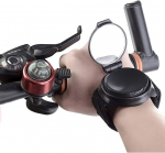 Žibintai ir at&scaron;vaitai dviračiams Rie&scaron;o veidrodėlis dviratininkams, dviračių vairo galinis veidrodėlis 360 Rotate lengvas plataus kampo rie&scaron;o dviračio veidrodėlis