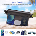 Store bags,Screen Touchable Dry Bag | Waterproof Pouch with Belt for Phones and Valuables During Water Activities,Yellow