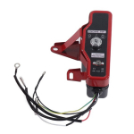 2KW 3KW elektrinis starterio rinkinys, skirtas GX160 168F 170F benzininiams generatoriams, apima smagračio variklį ir didelį dangtį