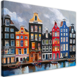 Paveikslas Ant Drobės, Nutapytas Amsterdamo miestas