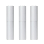 Aplikacijos, dekoracijos, lipdukai, 3 vnt. 10 ml Atomizerio kvepalų pur&scaron;kimo buteliukai &ndash; tu&scaron;ti dozatoriai kelionėms, sidabriniai