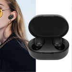 "Bluetooth" ausinių antgaliai Triuk&scaron;mą slopinantis stereofoninis įmontuotas mikrofonas Belaidės ausinės su įkrovimo dėklu i&scaron;maniesiems telefonams plan&scaron;etiniai kompiuteriai