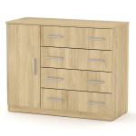 Komoda 4+1B (P), ruda