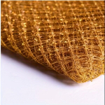 25 cm x 1 jardas nuometo tinklelis - baltas Rivex, Auksinis