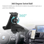 Telefono laikiklis universalus 2 in 1 CD lizdo plan&scaron;etinio kompiuterio i&scaron;maniojo telefono laikiklis; CD grotuvo automobilio laikiklis "Cradle Fit", skirtas "Samsung Galaxy Tab"; iPad Mini Air Pro;