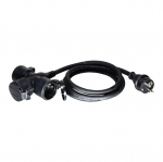 Entac lauko ilgiklis 3 lizdų 0.5m 16A su įžeminimu IP44