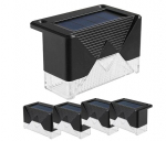 Happy People Saulės lempos 4 vnt. &Scaron;viesos diodas sodams ir laiptams su prieblandos jutikliu