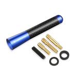 (Style 2 Blue) 8 cm automobilio radijo patobulinta signalinė antena, skirta Daihatsu Sirion Feroza emblema Trevis Taft Terios 2007 Cuore Auto Priedai