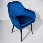 Virtuvės kėdė KR12, mėlyna