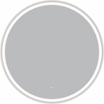 G.LUX veidrodis su LED O-FRAME-MIRROR-1110-60CM-ALU