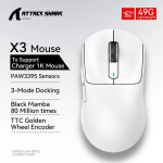 Žuvis X3 &bdquo;Bluetooth&ldquo; pelė - X3 balta