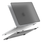 Lention Matte Finish dėklas, skirtas Macbook Pro 14" (juodas)