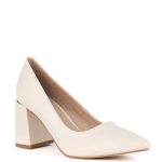 Stella New York moteri&scaron;ki balti auk&scaron;takulniai bateliai, Formal pumps