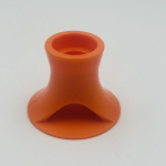 Patvari plastikinė klijų laikiklio dėžutė rankdarbiams.,  Mandarinas