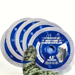 3-vnt Deimantiniai Pjūklų Diskai Plytelėms ir Marmurui