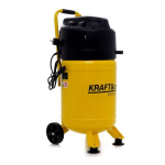 Vertikalus betepalinis oro kompresorius Kraft & Dele KD1417, 10 BAR, 30L