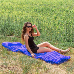 Pripučiamas turistinis kilimėlis-čiužinys KingTul 190x60x5cm, nailonas, kt-tri-017 56497 KT-TRI-017