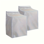 Skalbimo ir džiovinimo ma&scaron;inos uždangalas i&scaron; 500D audinio.,  Sidabrinis (2 vnt.)