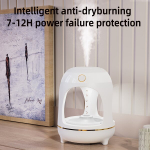 DINMIO 700ml USB Drėkintuvas su Naktine Lempa