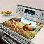 Kaimi&scaron;ko Stiliaus Vi&scaron;tų ir Kiau&scaron;inių Viryklės Dangtis