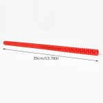 Orkaitės grotelių apsauginė silikoninė juosta, 35 cm,  【Raudona】