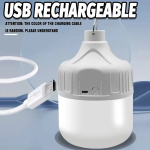 USB įkraunama LED lempa su kabliu