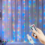 LED užuolaidų girlianda su pulteliu, Spalva
