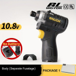 Be&scaron;epečių elektrinis suktuvas 10.8V, Nėra baterijos (skirta 10,8 V elektriniams įrankiams)