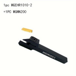 T formos frezavimo pjaustytuvas 1/4 colio, 1 vnt MGEHR1010-2 + 1 vnt MGMN200