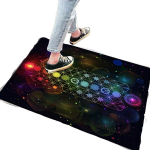 Gyvybės Gėlės Čakros Kilimas,  60 cm x 90 cm / 23,62 colio x 35,43 colio