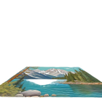 Dekoratyvinis ra&scaron;tų kilimas, 79 * 118 colių / 200 * 300 cm