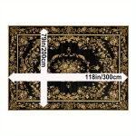 Dekoratyvinis kilimas su gėlėmis, 79 * 118 colių / 200 * 300 cm