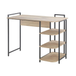 Ra&scaron;omasis stalas Evelekt Lester, 101,5x51,5x81 cm, rudas