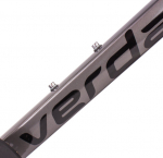 20 colių vaikų dviratis mergaitėms MTB Shimano 6 pavaros lengvas aliuminis Verdant Alder grafito rožinis