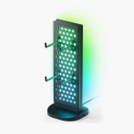 Biuro Lempa - NANOLEAF - RGB 3-in-1 &Scaron;viesos Hub - Dvipusis Ap&scaron;vietimas - Ausinių Laikiklis - USB-C