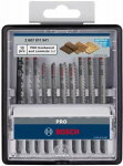Bosch pjūklų lapų rinkinys medienai ir laminatui, 83 mm, 10 vnt.