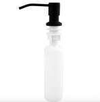 Įmontuojamas skysto muilo dozatorius Arsapro, juodas