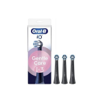 Oral B iO dantų &scaron;epetėliai Gentle Care Juodi X3