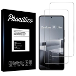 Asus Zenfone 11 ULTRA 5G [2 paketai] Temperuoto stiklo ekranas apsaugos stiklas Phonillico&reg;