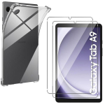 &bdquo;Coque + 2 grūdinti stiklai Samsung Galaxy Tab A9 2023 - Smūgiams atspari skaidri Phonillico&ldquo;