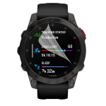Ekrano apsauga Garmin Epix Gen 2 Pro - 47mm [6 pakuotėje] Atspari Ultra Plona Plastikinė Apsauginė Plėvelė Phonillico